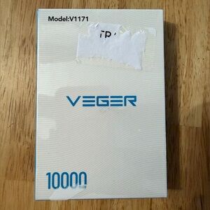 Veger Power Bank V1171 10000mAh - Green - New In Box